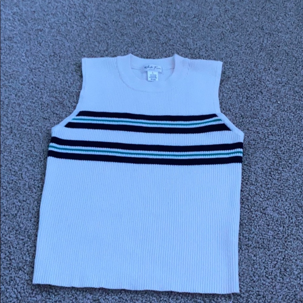 striped tank top